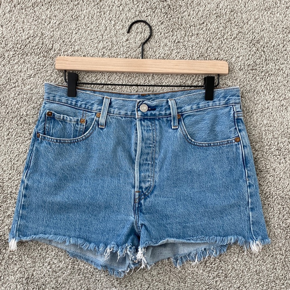 Levi 501 denim shorts